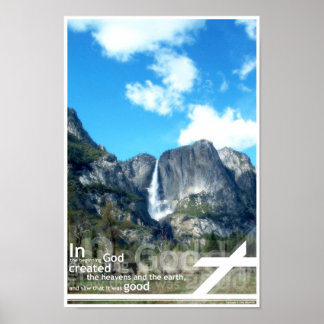 In the beginning poster