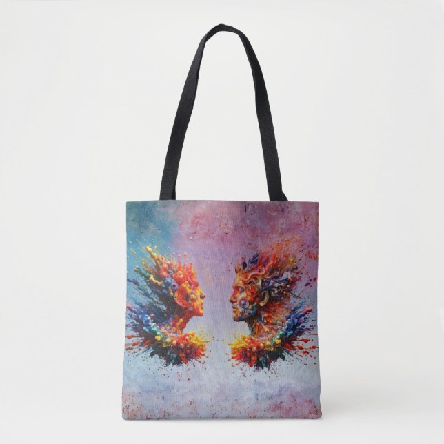 In the Beginning... Tote Bag (Front)