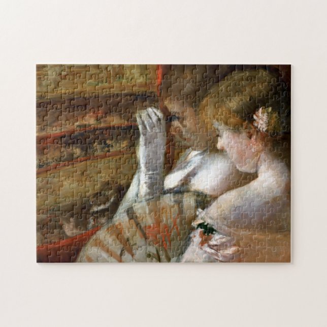 In the Box by Mary Cassatt  Jigsaw Puzzle (Horizontal)