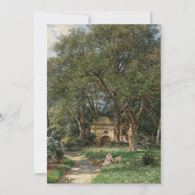 In the Castle Park | Hugo Darnaut (Front)