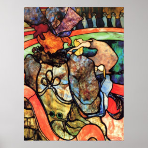 In the circus by Toulouse-Lautrec Poster