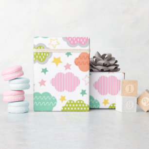 In The Clouds  Wrapping Paper