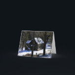 In the cold Winter/Christmas.... Card<br><div class="desc">This photograph was taken  in Hayfork,  California "In the cold Winter"... .</div>