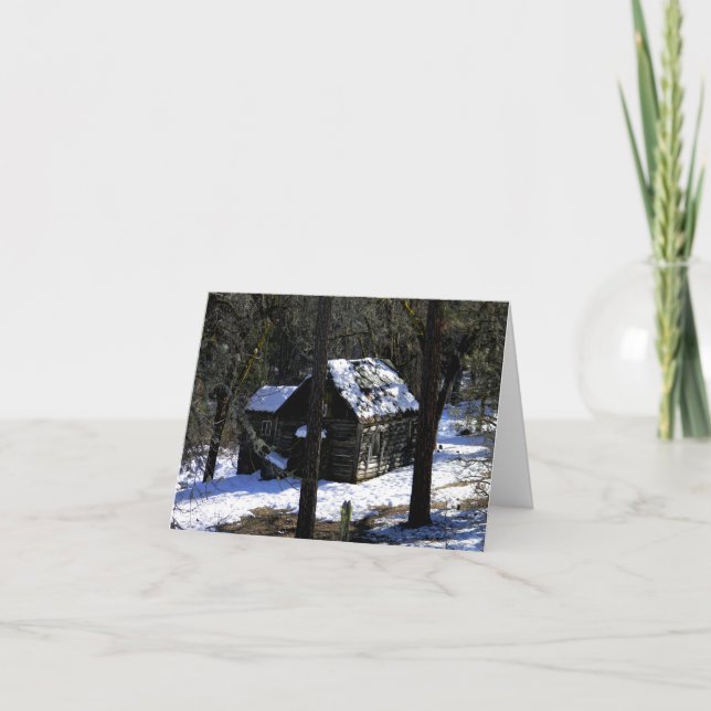 In the cold Winter/Christmas.... Card (Front)