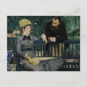 In the Conservatory Édouard Manet Postcard