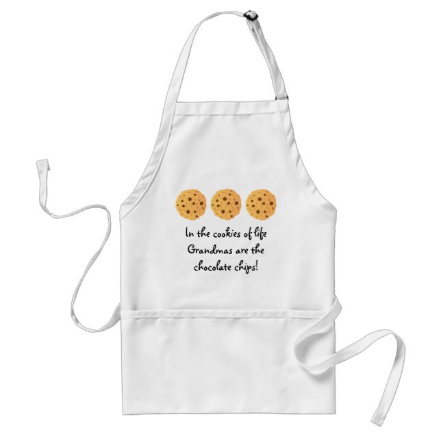 In the cookies of life Moms are chocolate chips Standard Apron (Front)