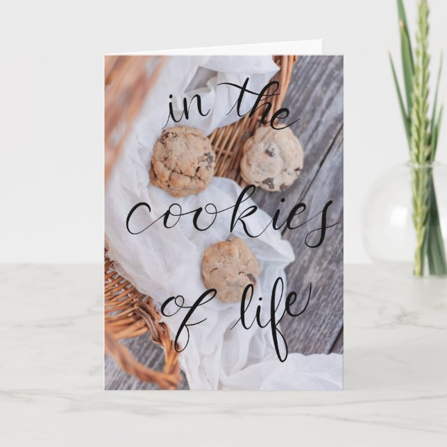 In The Cookies Of Life, Sisters Are The Chocolate Card (Front)