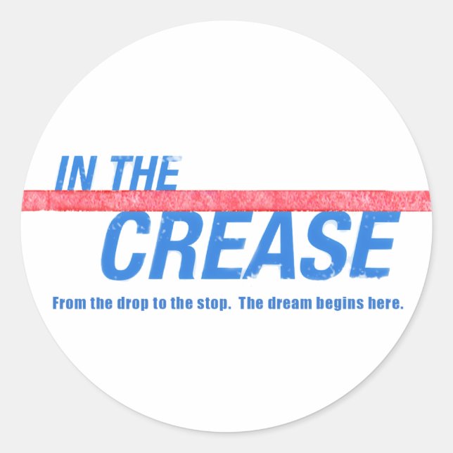 IN THE CREASE MOVIE STICKER (Front)