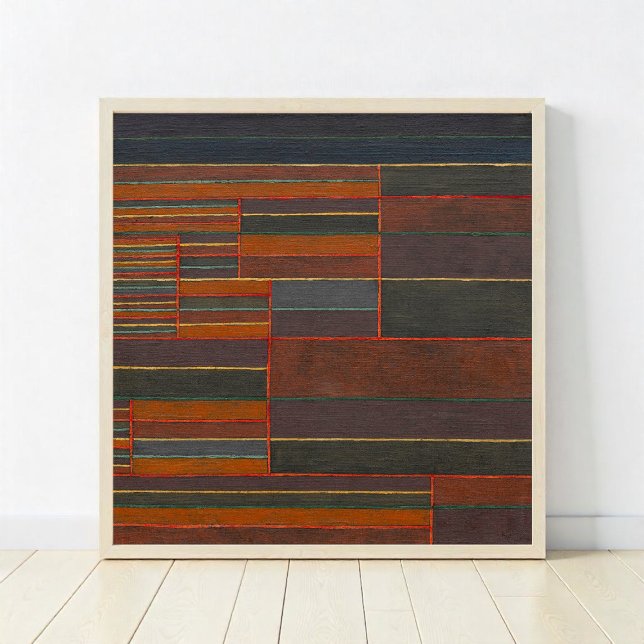 In the Current Six Thresholds, Paul Klee, Abstract Poster (Creator Uploaded)