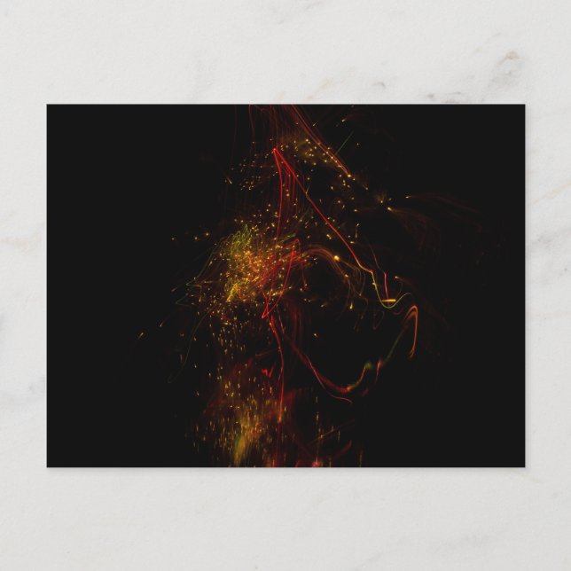 In The Dark Art Postcard (Front)