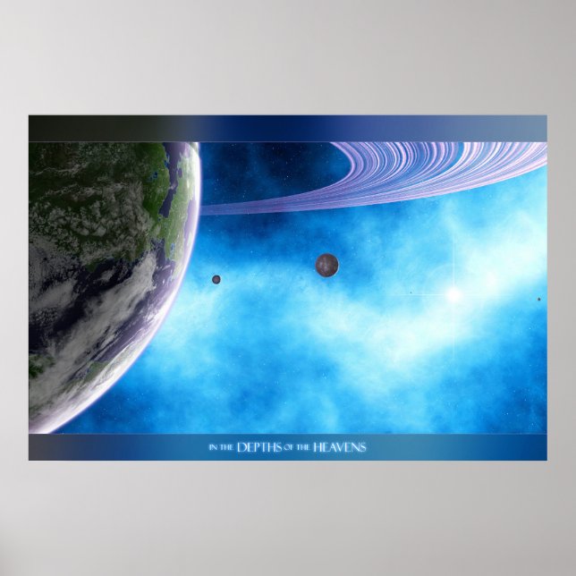 In The Depths Of The Heavens Poster (Front)