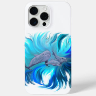 In the Dolphin School iPhone 15 Pro Max Case
