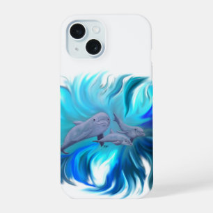 In the Dolphin School iPhone 15 Case