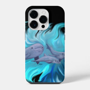 In the Dolphin School iPhone 14 Pro Case