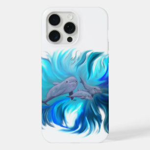 In the Dolphin School iPhone 15 Pro Max Case
