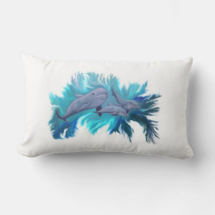 in the Dolphin-school Lumbar Cushion