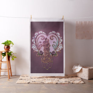 In the Embrace of the Heart. Fabric