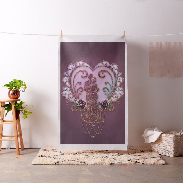 In the Embrace of the Heart. Fabric (In Situ)