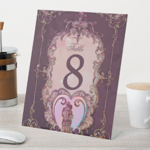 In the Embrace of the Heart. Pedestal Sign