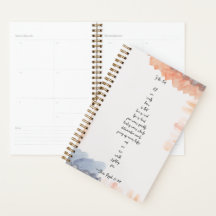 "In the End" Poem Yearly Planner