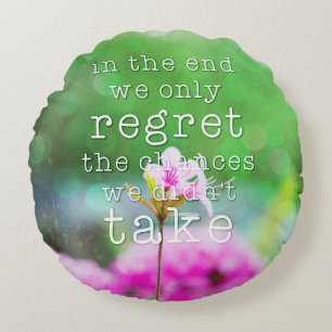 In the end... round cushion