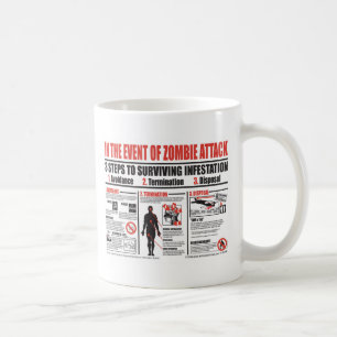 In The Event of Zombie Attack MUG