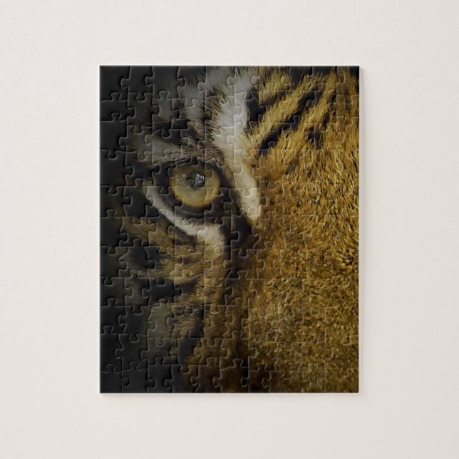 In the Eye of a Tiger Jigsaw Puzzle (Vertical)