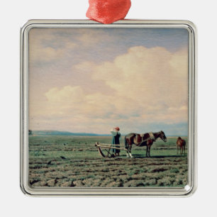 In the Field, 1872 Metal Tree Decoration