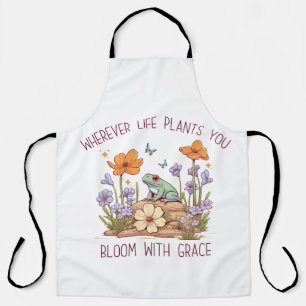 In the field of Roses be a wildflower Apron