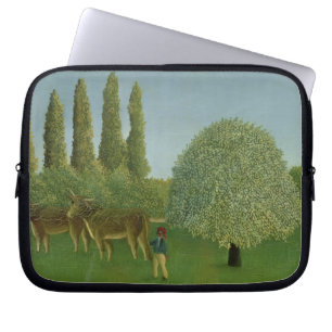 In the Fields, 1910 Laptop Sleeve