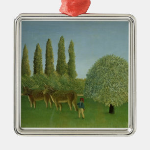 In the Fields, 1910 Metal Tree Decoration