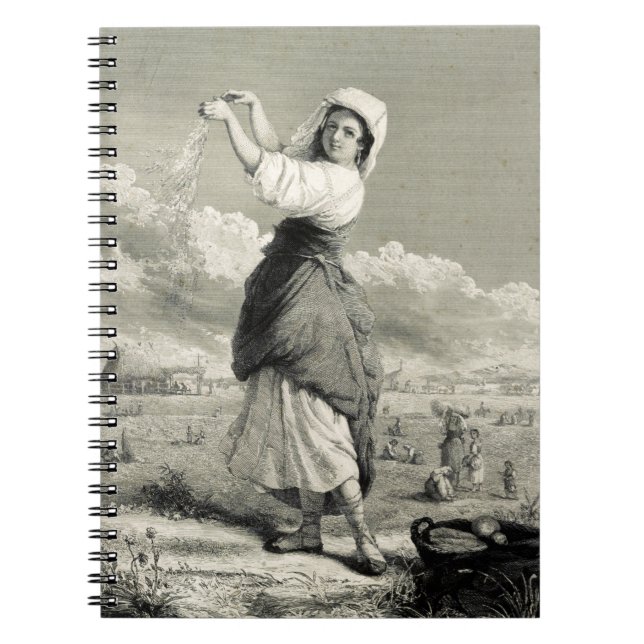 In The Fields - J G Chapman - 1861 Notebook (Front)