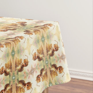 In the Footsteps of Floral Gold.2 Tablecloth