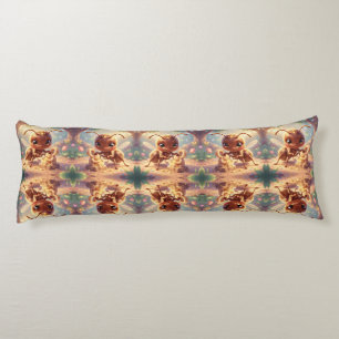 In the Footsteps of Floral Gold.4 Body Cushion