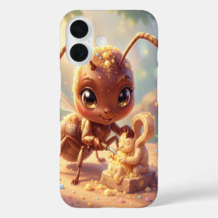 In the Footsteps of Floral Gold.4 iPhone 16 Case