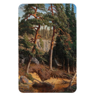 “In The Forest” art magnet