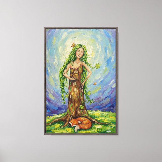 IN THE FOREST  CANVAS PRINT (Front)