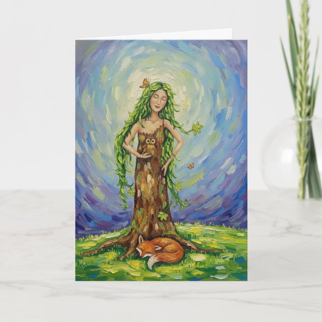 IN THE FOREST  CARD (Front)