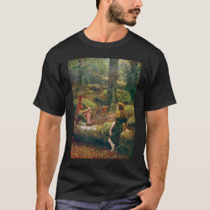In The Forest Of Arden, c. 1892 by John Collier T-Shirt