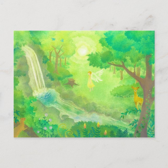 in the forest postcard (Front)