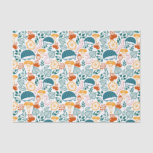 In the forest tissue paper