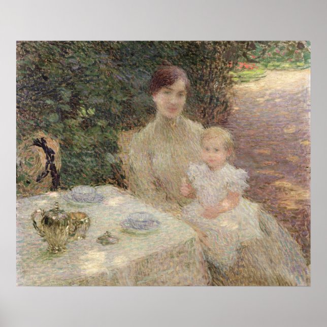 In the Garden, 1904 Poster (Front)