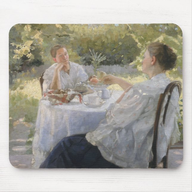 In the Garden, 1911 Mouse Pad (Front)
