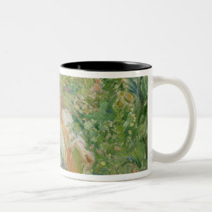 In the Garden at Roche-Plate, 1894 Two-Tone Coffee Mug