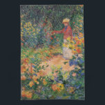 In The Garden by Claude Monet Kitchen Towel<br><div class="desc">Please visit my store for more interesting design and more colour choice =>  zazzle.com/iwheels*</div>