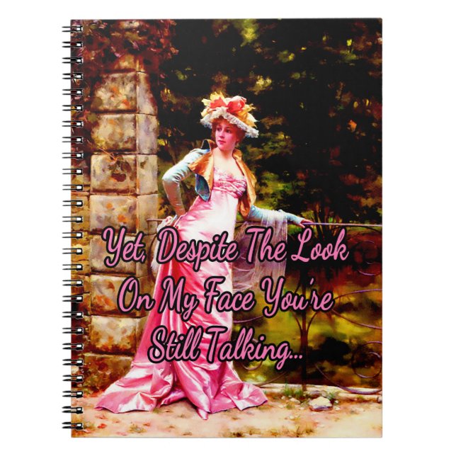 In the Garden by Frederic Soulacroix Notebook (Front)