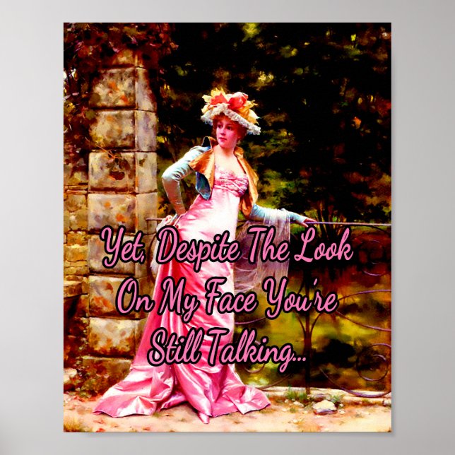 In the Garden by Frederic Soulacroix  Poster (Front)