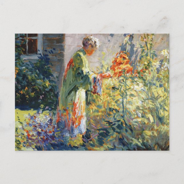 In the Garden by Matilda Browne Postcard (Front)