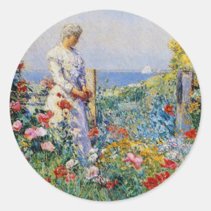 In The Garden Classic Round Sticker