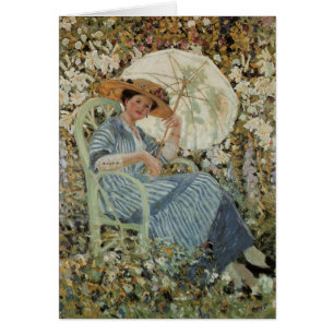 In the Garden, Giverny by Frederick Frieseke